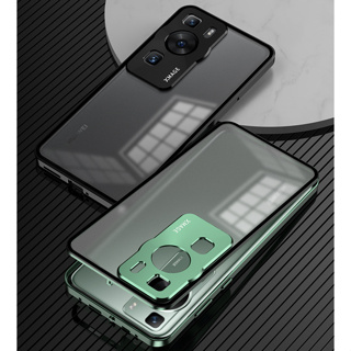 เคสโทรศัพท์มือถือ กรอบโลหะ ป้องกันเต็มเลนส์ ปิดด้านหลัง แฟชั่น สําหรับ Poco X5 pro Redmi Note 12 pro+ 13 pro