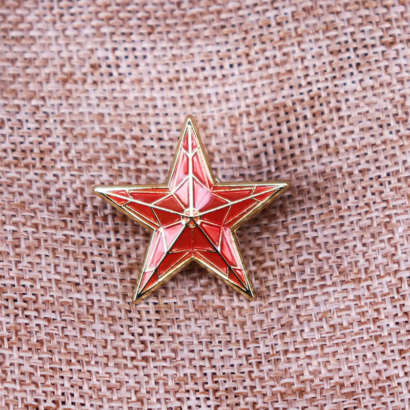 kreml-เข็มกลัด-รูปดาว-สีแดง-สไตล์รัสเซีย-สําหรับตกแต่งกระเป๋าเป้สะพายหลัง