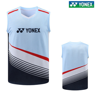 Yonex เสื้อกีฬาแขนกุดลําลอง ดูดซับเหงื่อ แห้งเร็ว สําหรับผู้ชาย ใส่เล่นเทนนิส วอลเลย์บอล ฟิตเนส