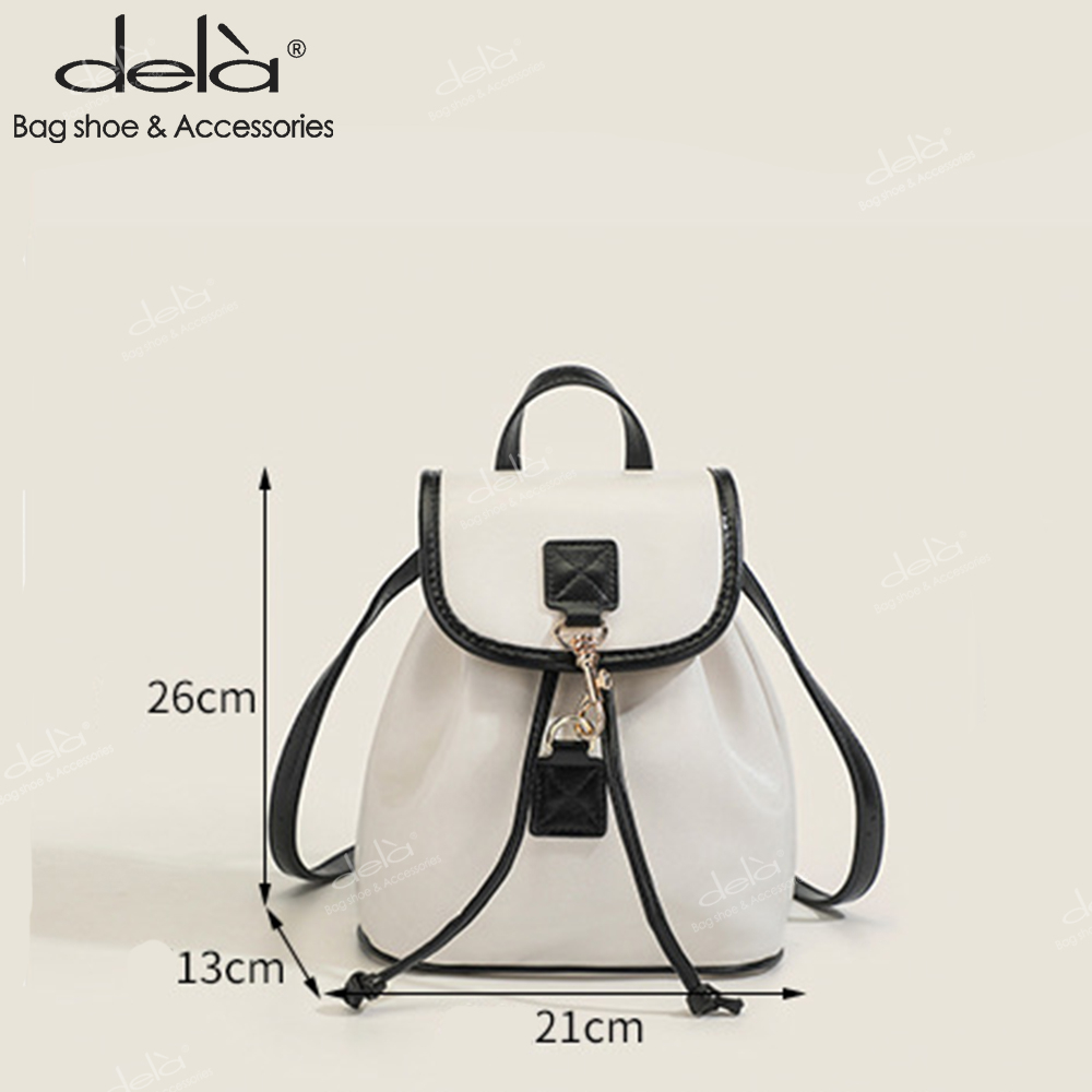 dela-กระเป๋าเป้สะพายหลัง-ขนาดเล็ก-ลําลอง-แฟชั่นสไตล์เกาหลี-สําหรับผู้หญิง-2023