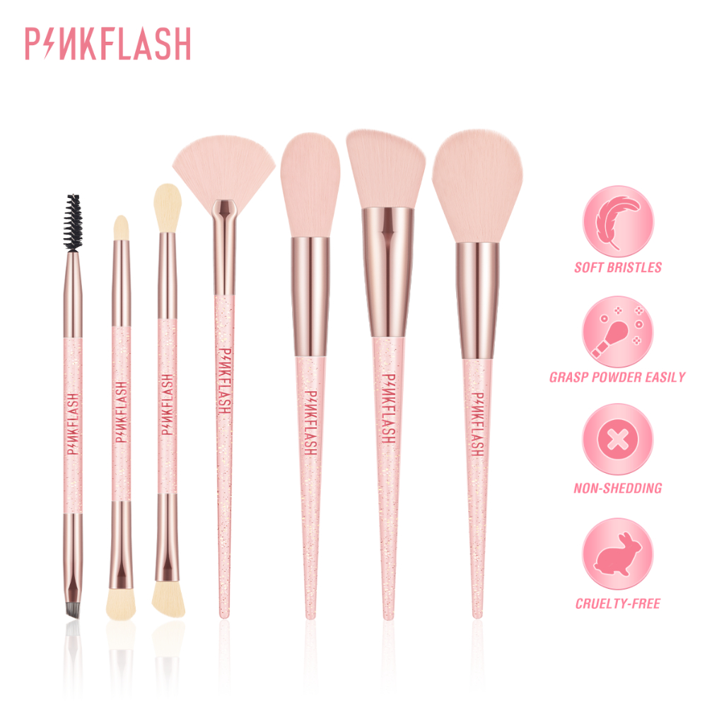 ภาพหน้าปกสินค้าPinkflash ชุดแปรงแต่งหน้าอเนกประสงค์ จากร้าน pinkflash.th บน Shopee