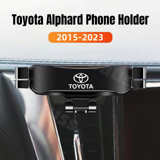 ขาตั้งโทรศัพท์มือถือ แบบคลิปหนีบ สําหรับ Toyota Alphard Vellfire 2015-2023