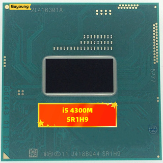 ซ็อกเก็ตโปรเซสเซอร์ CPU Core i5 4300M i5-4300M SR1H9 2.6 GHz Dual-Core Quad-Thread 3M 37W G3 rPGA946B