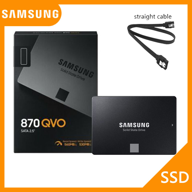 ภาพหน้าปกสินค้าฮาร์ดไดรฟ์ในตัว 1tb Samsung 870 QVO SSD 512gb 256gb 128gb sata 3 2.5 นิ้ว สําหรับแล็ปท็อป คอมพิวเตอร์ จากร้าน gaoke.th บน Shopee