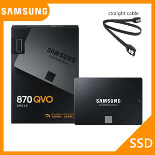 ภาพขนาดย่อของภาพหน้าปกสินค้าฮาร์ดไดรฟ์ในตัว 1tb Samsung 870 QVO SSD 512gb 256gb 128gb sata 3 2.5 นิ้ว สําหรับแล็ปท็อป คอมพิวเตอร์ จากร้าน gaoke.th บน Shopee