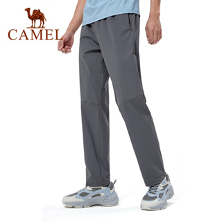 Camel กางเกงกีฬา กางเกงขายาว ผ้าเรยอน แบบแห้งเร็ว กันแดด สําหรับผู้ชาย