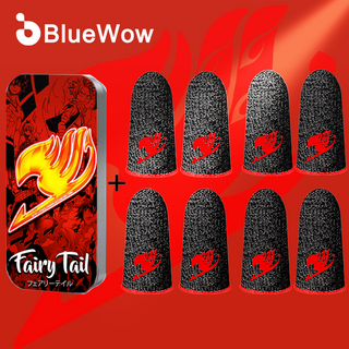 【Fairy Tail】BlueWow ปลอกสวมนิ้วหัวแม่มือ ระบายอากาศ กันเหงื่อ สําหรับเล่นเกม โทรศัพท์มือถือ PUBG