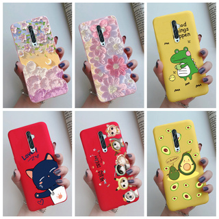 เคสโทรศัพท์มือถือ ซิลิโคนนุ่ม TPU ลายเจลลี่น่ารัก สําหรับ Oppo Reno2 F Reno2 Z Reno2 Case Reno 2F 2Z 2 CPH1989 CPH1951 CPH1907