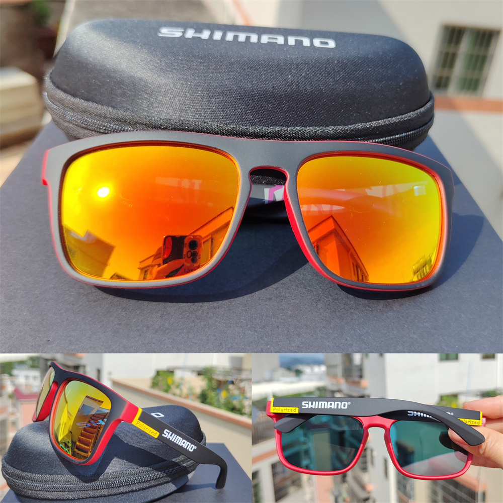 shimano-แว่นตากันแดด-เลนส์โพลาไรซ์-uv400-พร้อมกล่อง-สําหรับผู้ชาย-ผู้หญิง-เหมาะกับการเล่นกีฬา-ขี่จักรยาน-เดินป่า-ตกปลา