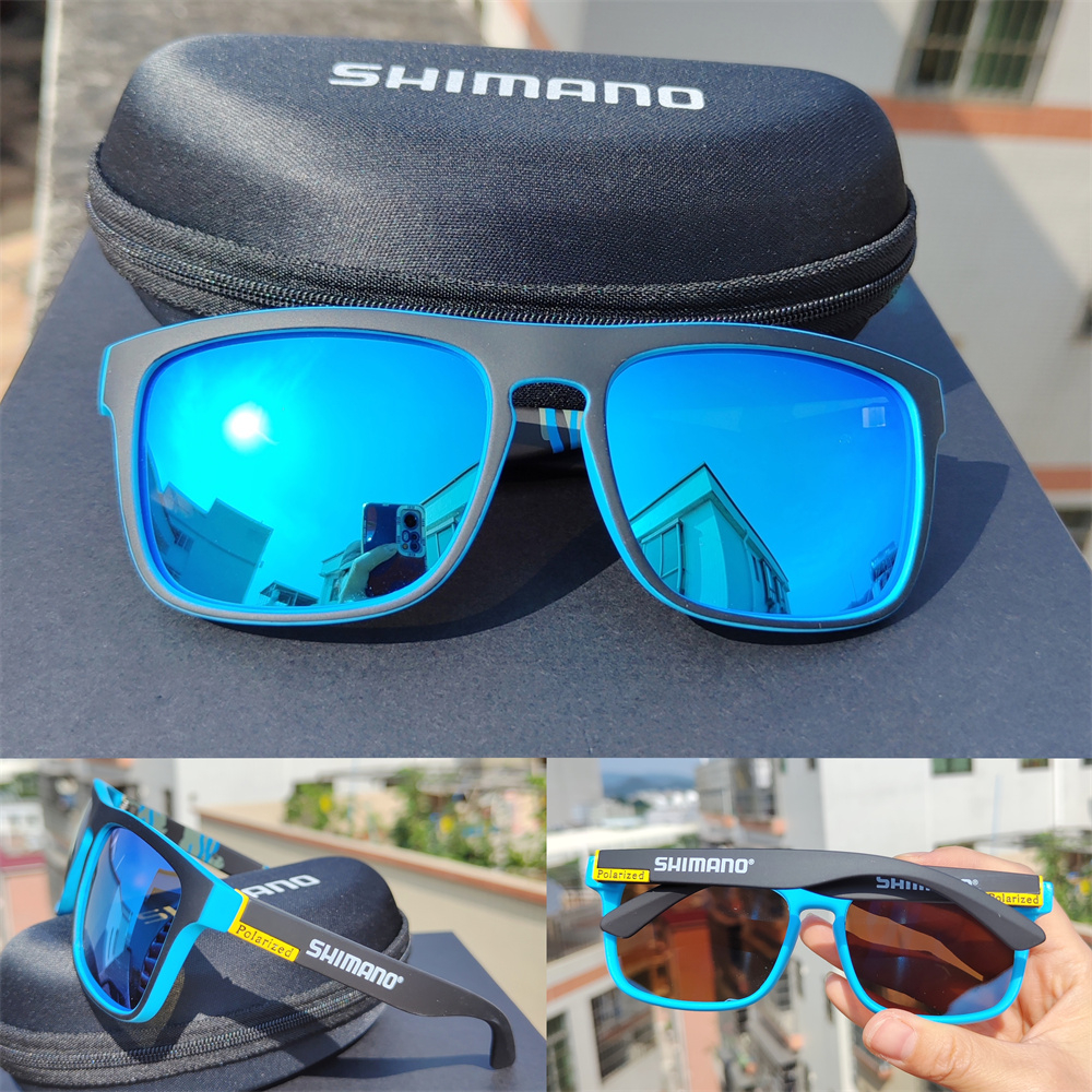 shimano-แว่นตากันแดด-เลนส์โพลาไรซ์-uv400-พร้อมกล่อง-สําหรับผู้ชาย-ผู้หญิง-เหมาะกับการเล่นกีฬา-ขี่จักรยาน-เดินป่า-ตกปลา