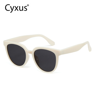 Cyxus แว่นตากันแดด เลนส์โพลาไรซ์ กรอบทรงกลม ขนาดเล็ก กันลื่น Uv400 1080