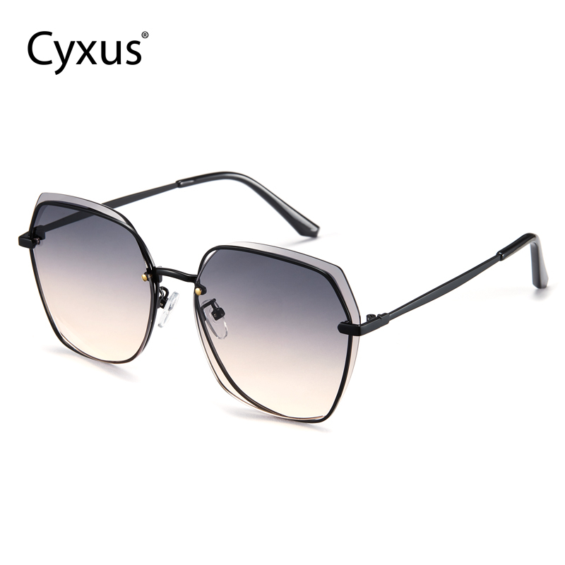 cyxus-แว่นตากันแดด-กรอบโลหะ-ทรงสี่เหลี่ยม-ขนาดใหญ่-กันแพ้-uv400-1077