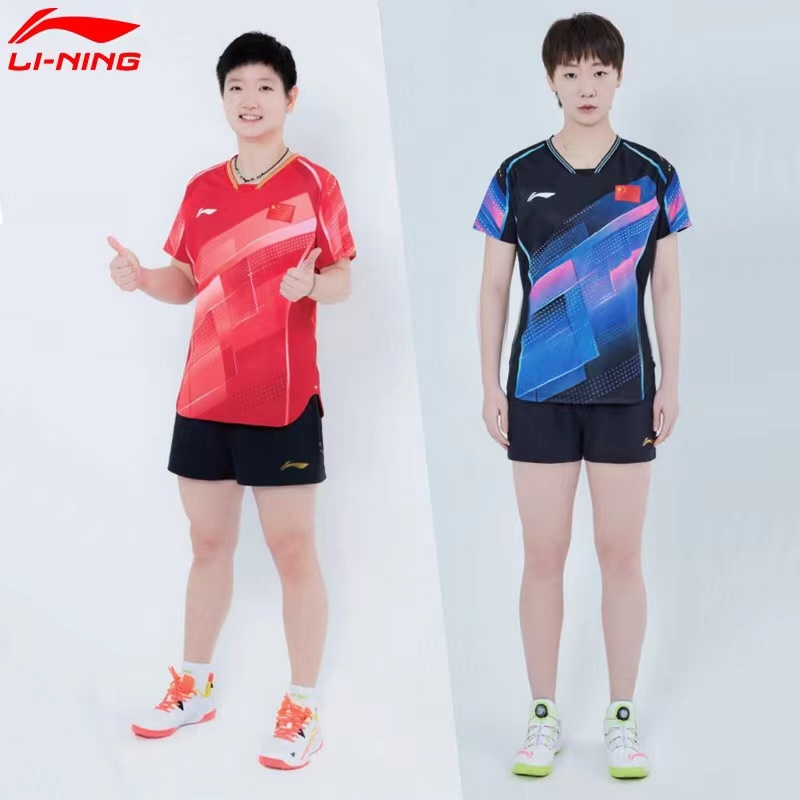 เสื้อกีฬาแขนสั้น-ลายทีมชาติฟุตบอล-li-ning-world-championships-สําหรับผู้ชาย-และผู้หญิง