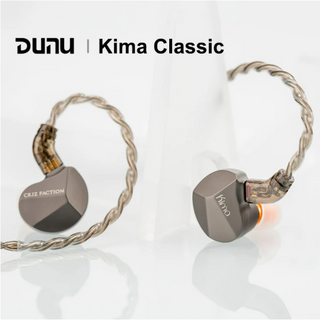 Dunu Kima Classic IEMs หูฟังอินเอียร์ ไดนามิก ชุบเงิน คริสตัล ทองแดง 2Pin 3.5 มม. S12 Pro
