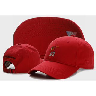 หมวกเบสบอล Snapback สีดํา สามารถปรับได้ สไตล์สตรีท
