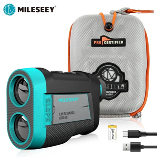 Mileseey PF260 เครื่องวัดระยะทางเลเซอร์ พร้อมสโลป สั่นสะเทือน แม่เหล็ก ชาร์จได้ สําหรับล่าสัตว์ กลางแจ้ง