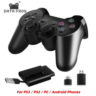 Data FROG จอยสติ๊กควบคุมเกมไร้สาย 2.4Ghz สําหรับ Android Phone Gamepad PC