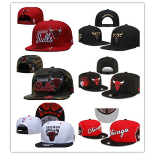 หมวกกีฬาบาสเก็ตบอล NBA Chicago Bulls Snapback สไตล์ฮิปฮอป สําหรับผู้ชาย และผู้หญิง