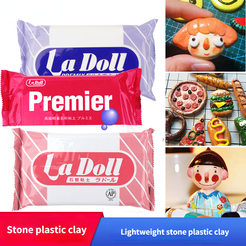 Padico Ladoll Premier Air Dry Clay DIY Modelling Clay Stone Clay ...