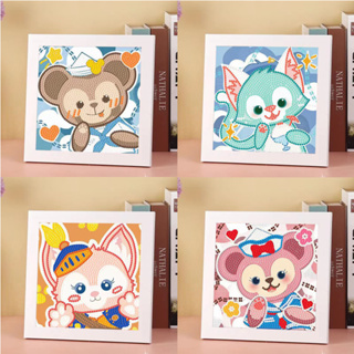 DIY Diamond Painting set for kids ครอสติสคริสตัล ปักครอสติสคริสตัล แฮนด์เมด diy ภาพวาดเพชร ปักครอสติสคริสตัล ภาพปักครอสติสคริสตัล