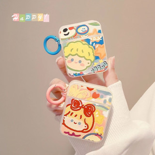 เคสหูฟังซิลิโคน แบบนิ่ม ลายการ์ตูนกราฟฟิตี้ สําหรับ AirPods 1 2 3 Pro