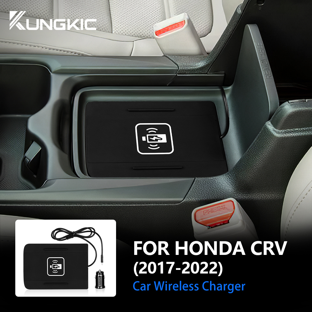 For Honda CR-V 2017-2022 Bright Black Steering Wheel Border Panel Cover Trim – 3-Piece Set