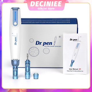 Deciniee Dr. Pen Ultima A9 ปากกาไมโครเน็ดลิงไร้สาย MTS บําบัดใบหน้า Derma ดูแลผิวหน้า