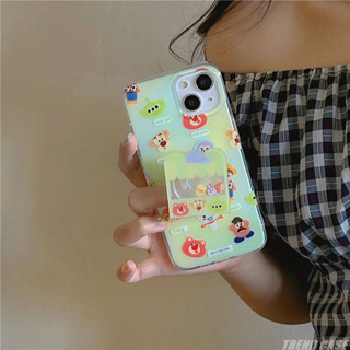 เคสโทรศัพท์มือถืออะคริลิค แบบนิ่ม ลายการ์ตูนหมีพูห์ กันกระแทก สําหรับ iPhone 14 13 12 11 Pro Max