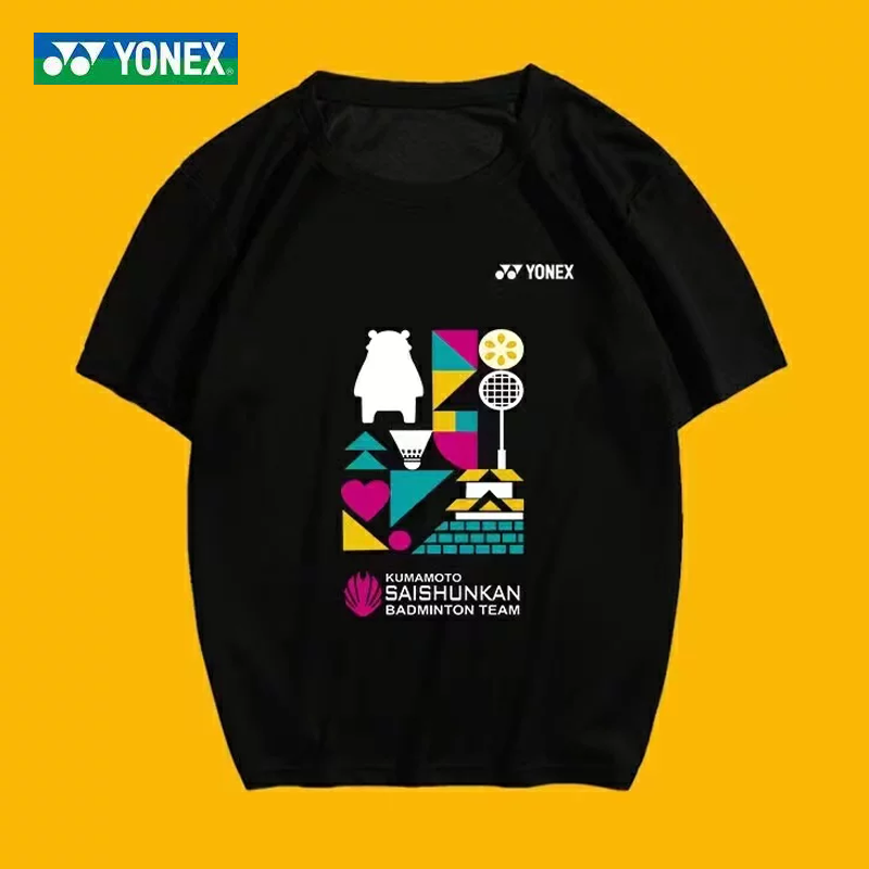 yonex-เสื้อกีฬาแบดมินตัน-ระบายอากาศ-แห้งเร็ว-สําหรับผู้ชาย-และผู้หญิง-2023