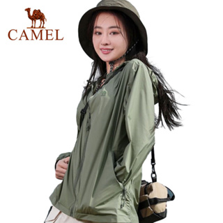 Camel เสื้อแจ็กเก็ตกันแดด ผ้าเรยอน ระบายอากาศ ป้องกันรังสีอัลตราไวโอเลต เหมาะกับใส่กลางแจ้ง สําหรับผู้ชาย และผู้หญิง