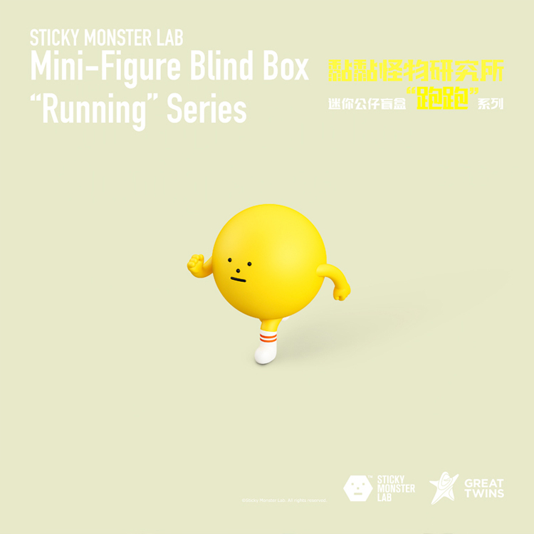 กล่องสุ่ม Sticky Monster LAB MINI-Figure Blind Box Running Series SML ...