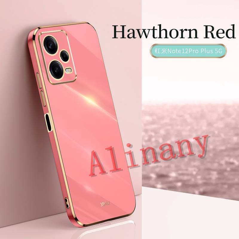 กรณี-redmi-note-12-pro-plus-5g-ฝาครอบเคส-soft-tpu-electroplating-back-cover-shockproof-redmi-note-12-pro-plus-phone-casing