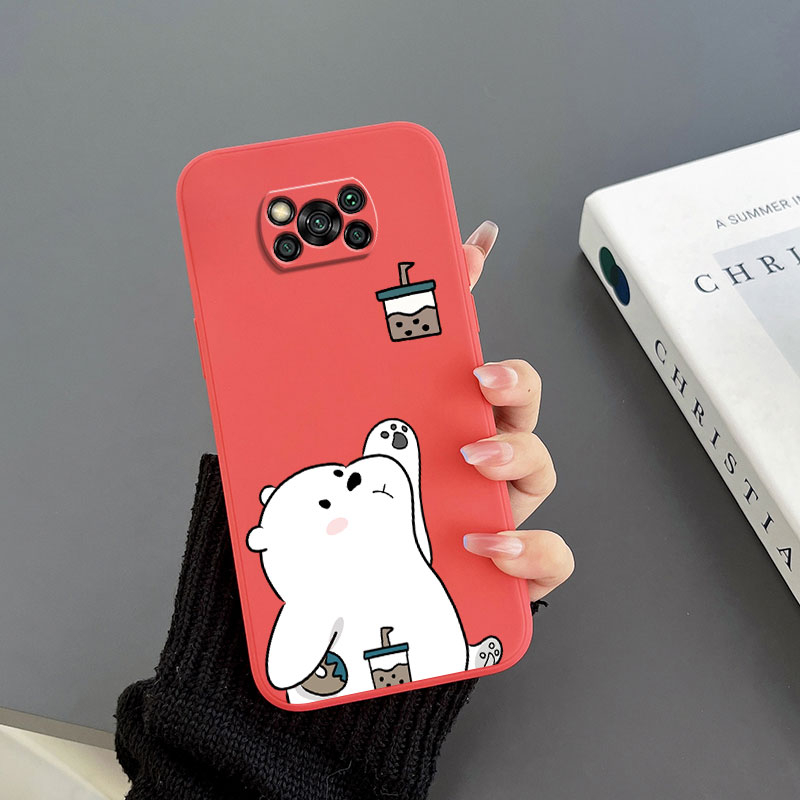 เคสโทรศัพท์มือถือ-tpu-ลายการ์ตูนหมีสีขาว-พร้อมสายคล้อง-สําหรับ-xiaomi-poco-x3-poco-x3-nfc-poco-x3pro-pocom3-poco-m3pro-poco-x4pro-5g-poco-m4pro-4g-pococ-40-sof