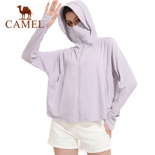 Camel เสื้อแจ็กเก็ต ผ้าเรยอน ป้องกันรังสียูวี ระบายอากาศ สําหรับผู้หญิง