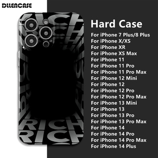 Dllencase ใหม่ เคสโทรศัพท์มือถือแบบแข็ง กันกระแทก กันตก สําหรับ iPhone 14 Pro Max 13 Pro Max 13 12 11 E084