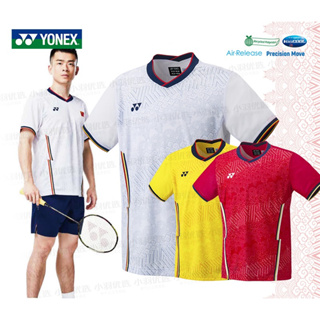 เสื้อกีฬาแบดมินตัน ลายทีมชาตินิวยอร์ก YONEX แบบแห้งเร็ว สําหรับผู้ชาย และผู้หญิง 2023