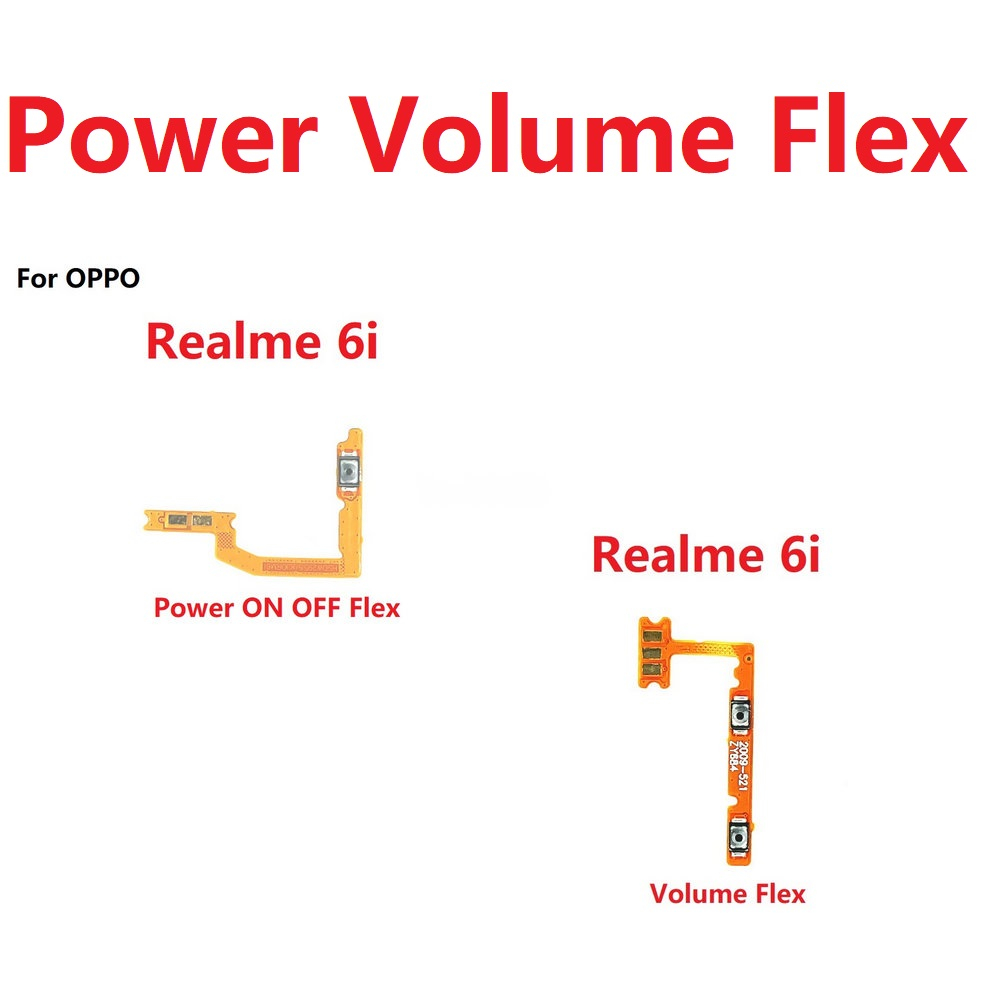 ปุ่มปรับระดับเสียงปิด-ปุ่มปิด-สวิตช์ปุ่มปิด-สายเคเบิลแพร-สําหรับ-oppo-realme-6i