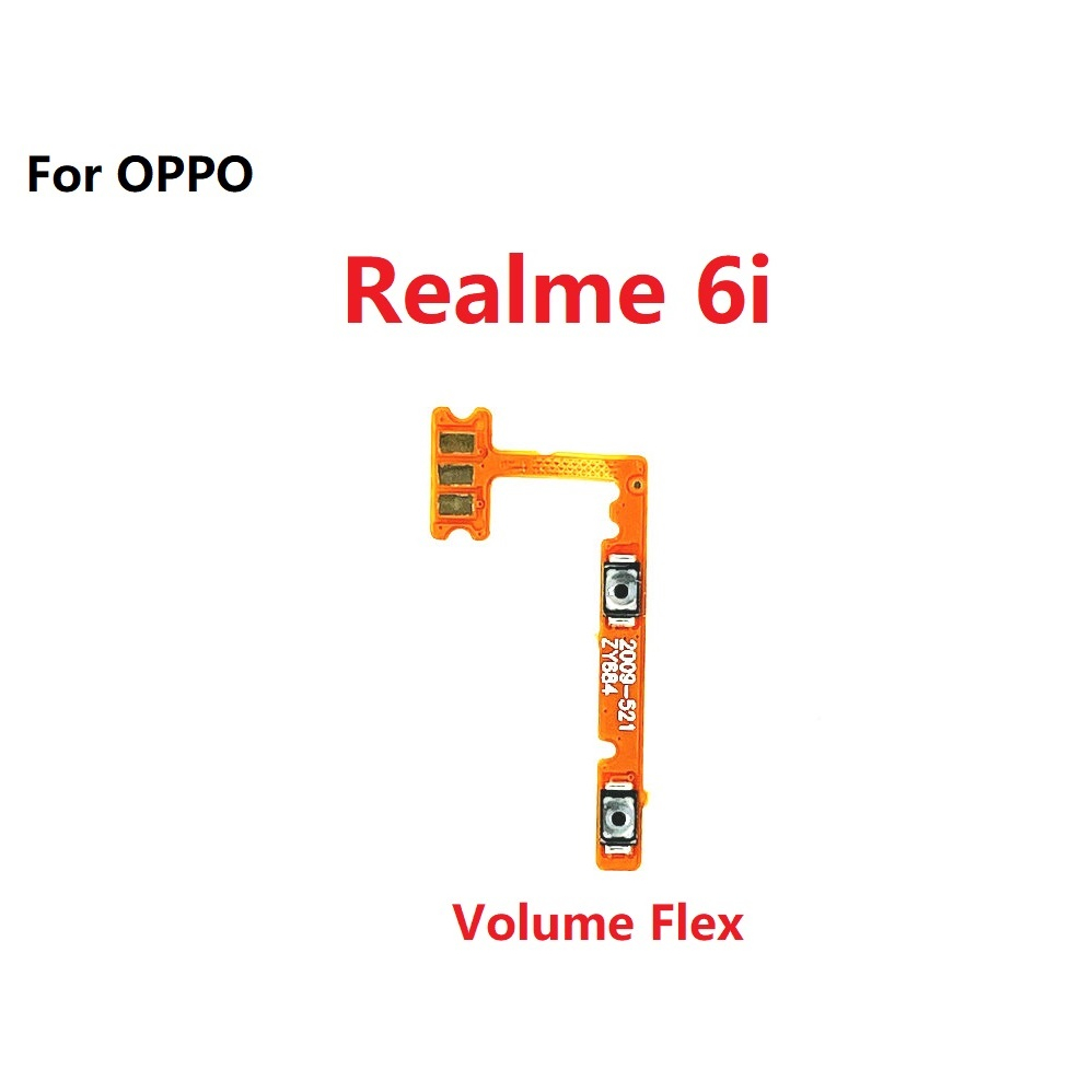 ปุ่มปรับระดับเสียงปิด-ปุ่มปิด-สวิตช์ปุ่มปิด-สายเคเบิลแพร-สําหรับ-oppo-realme-6i