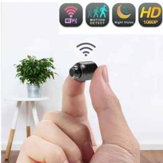 กล้องวงจรปิดไร้สาย WiFi 1080P ขนาดเล็ก มองเห็นที่มืด เพื่อความปลอดภัย สําหรับเด็ก