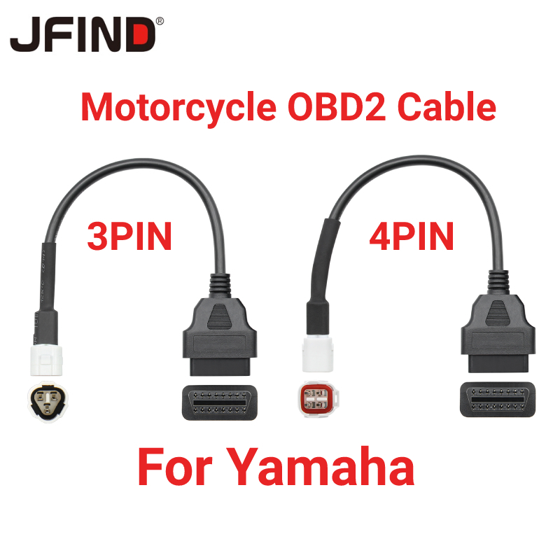 Elm327 Yamaha Moto OBD 2 สายเคเบิลต่อขยาย OBD สําหรับรถจักรยานยนต์ ...