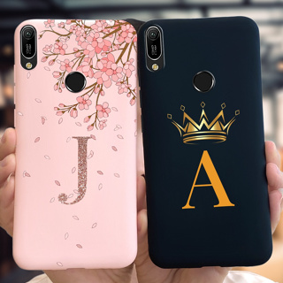 เคสโทรศัพท์ซิลิโคน แบบนิ่ม ลายมงกุฎ และตัวอักษร สําหรับ Huawei Y6 Y6s 2019 Y6s 2020 Y6 Prime (2019)