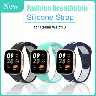 Watch Strap for Xiaomi Mi Watch 3 Replacement Silicone Strap for Redmi Watch Lite 3 Strap Correa Rubber Bracelet Accessories