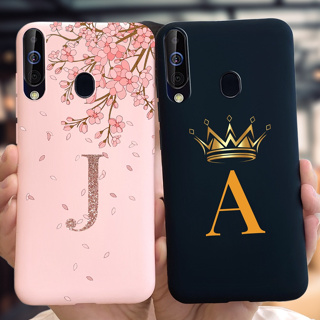 เคสโทรศัพท์มือถือ ซิลิโคน ลายตัวอักษรมงกุฎน่ารัก สําหรับ Samsung Galaxy A60 SM-A606F A60 A 60 A606F M40