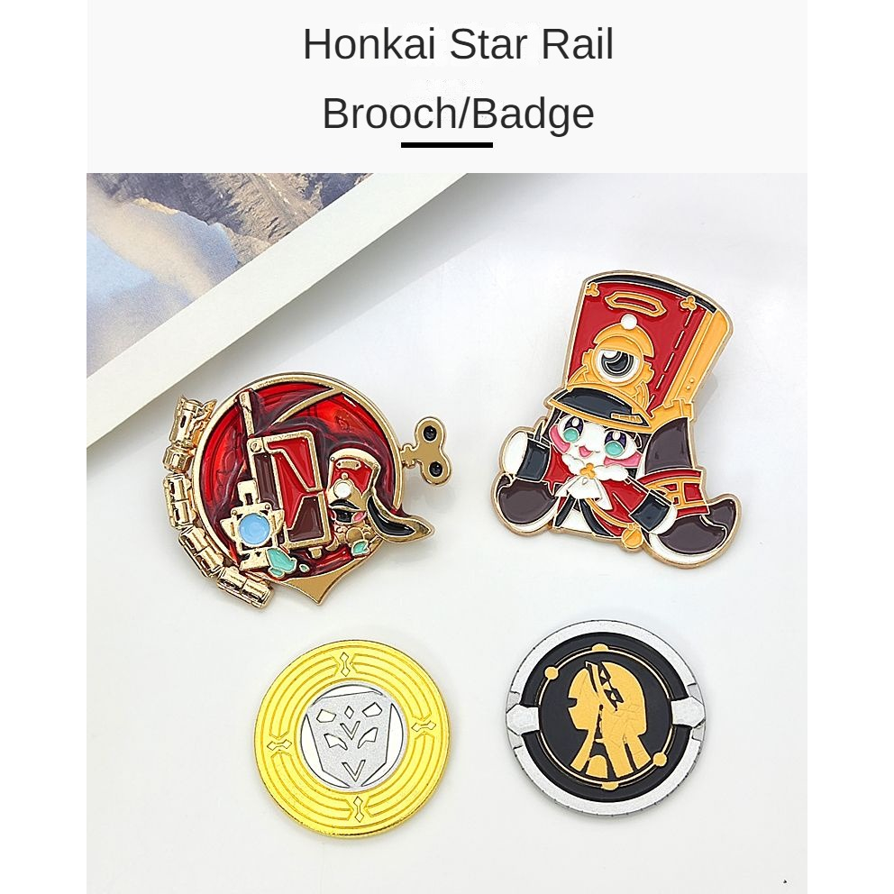 เข็มกลัดตุ๊กตา-honkai-star-rail-pam-badge-east-city-shield-black-tower-coin-metal-game-prop-model-wtqj