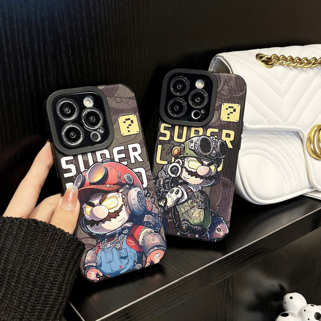 เคสป้องกันโทรศัพท์มือถือ-ลายมาริโอ้-สําหรับ-iphone-14-pro-max-14-plus-13-pro-max-13-13pro-11-pro-max-11-x-xr-xs-max-7-plus-8-plus-12pro-12-pro-max