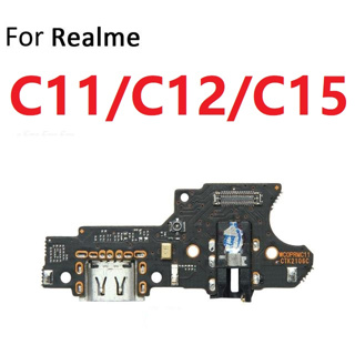แท่นชาร์จ USB พร้อมไมโครโฟน สายเคเบิลอ่อน สําหรับ OPPO Realme C11 C12 C15 Realme C2 C3 5i