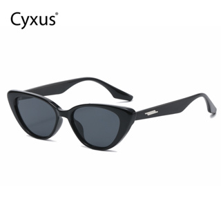 Cyxus Y2k แว่นตากันแดด กรอบแคบ เบาพิเศษ ป้องกัน Uv400 กันลื่น 1086