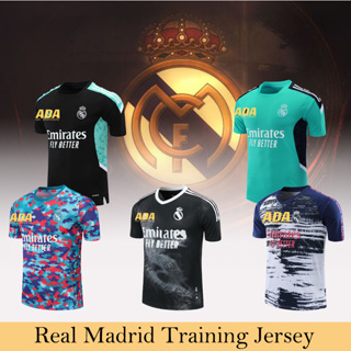 เสื้อกีฬาแขนสั้น ลายทีมชาติฟุตบอล Real M RM 23-24 ชุดเหย้า คุณภาพสูง สําหรับผู้ชาย