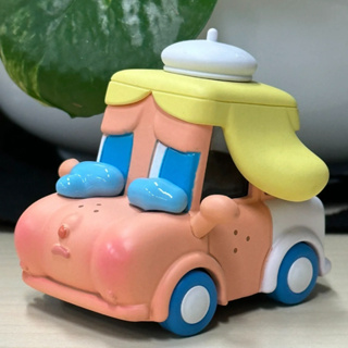 【ของแท้】POPMART Popcar Happy Weekend Series ชุดกล่องสุ่ม ตุ๊กตาฟิกเกอร์ 9 แบบ เครื่องประดับ ของขวัญ