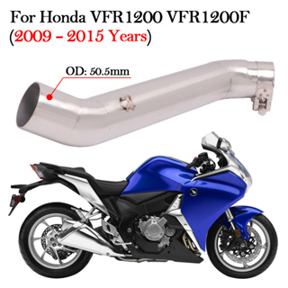 ท่อไอเสียรถจักรยานยนต์ แบบสวม สําหรับ HONDA VFR1200 VFR1200F VFR 1200 2009 10 11 12 13 14 2015